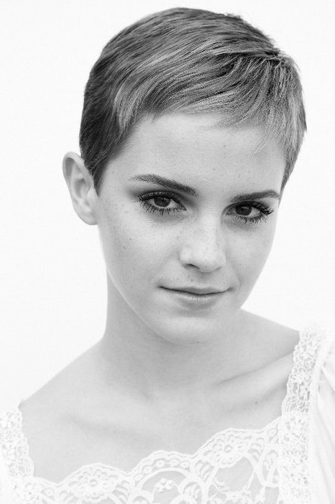 emma watson short hair vogue. Emma Watson#39;s Short Hair