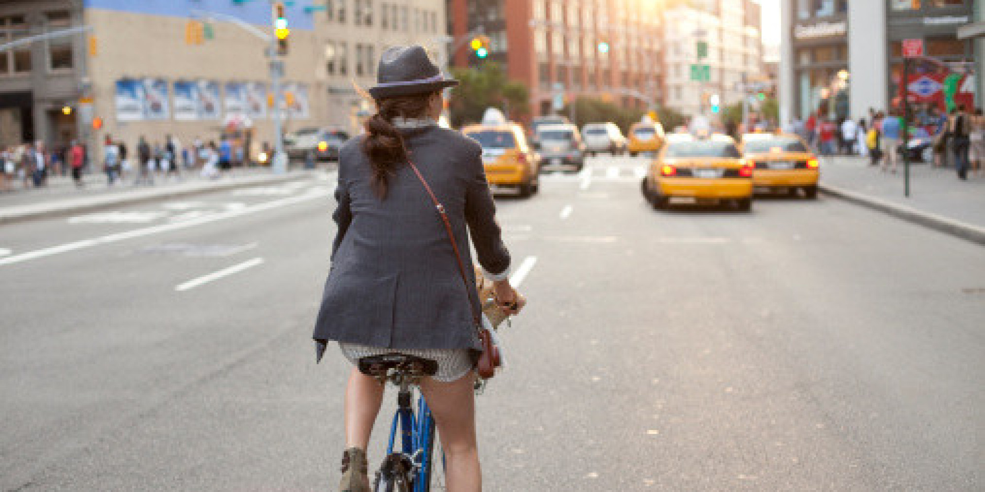 How To Ride A Bike In A Dress Without Flashing Your Underwear HuffPost