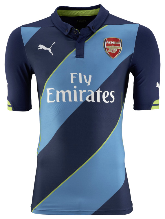 Arsenal New Kit Gunners Unveil 2014 15 Puma Strip Pictures