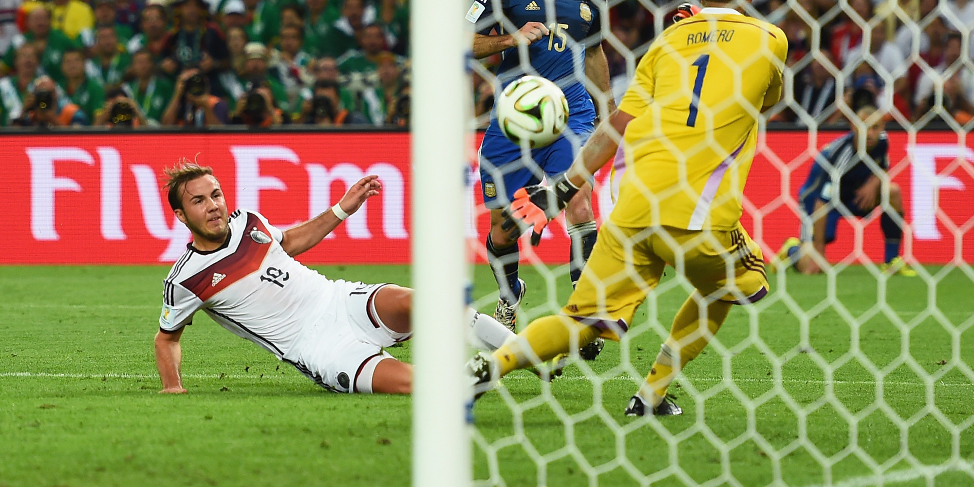 Mario Gotze Scored This Unforgettable Goal To Win The World Cup For Germany Video Huffpost 7549