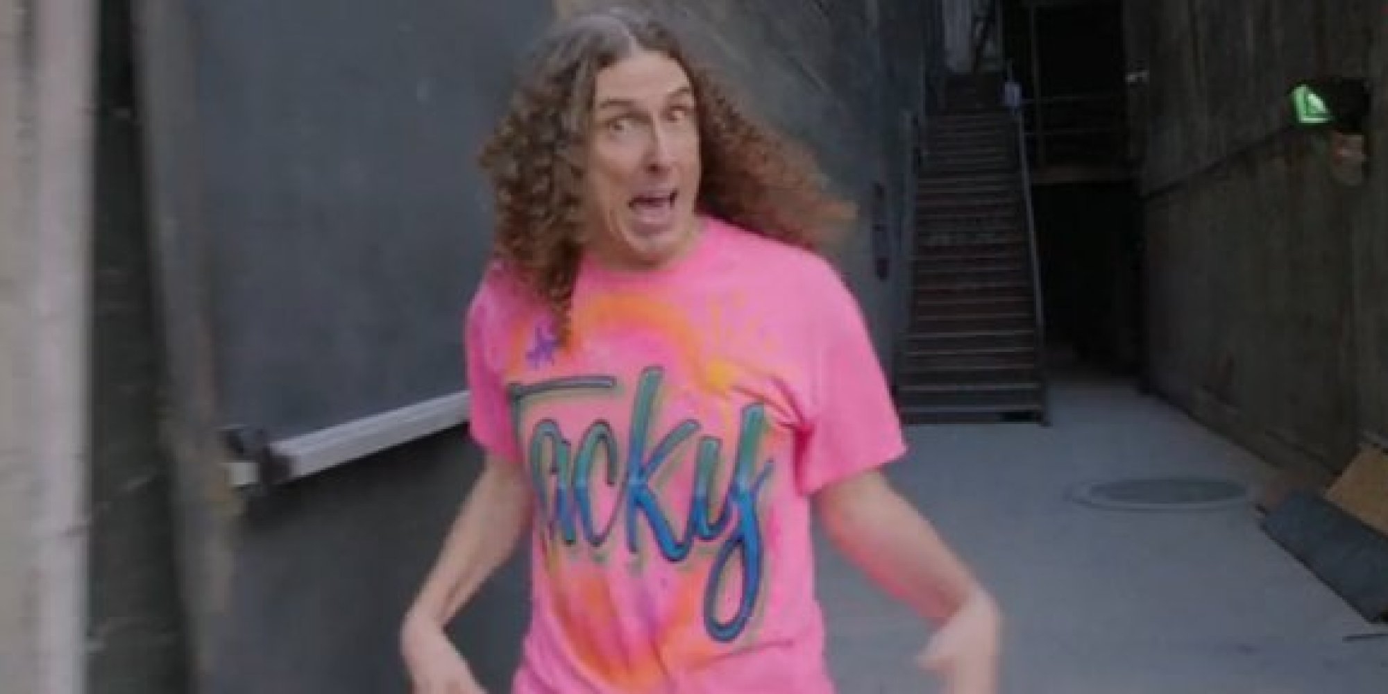 weird al tacky shirt