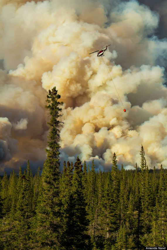 Spreading Creek Wildfire Rips Through Banff National Park (PHOTOS, VIDEO)