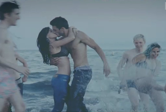 Katy Perry's'Teenage Dream' Video Convertibles The Ocean Hooking Up