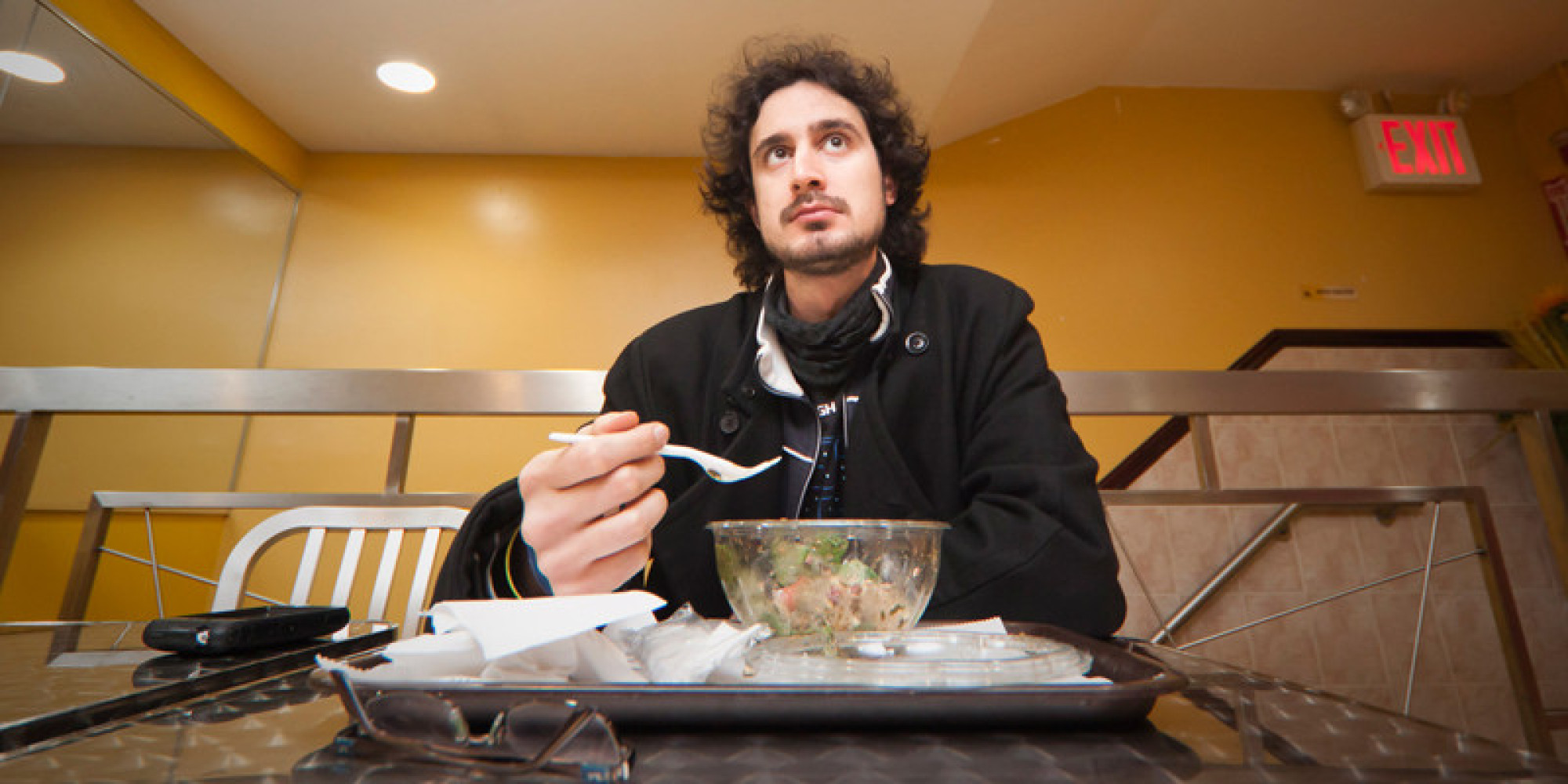 Fascinating Photo Series Shows What Eating Alone Looks Like