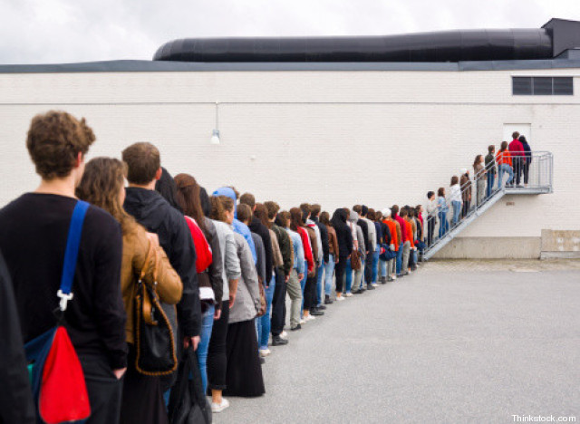 Resultado de imagen de supermarkt schlange