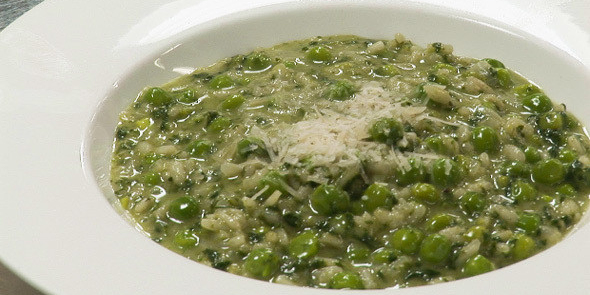 Recipe of the Week: Risotto Verde With Peas, Spinach and Parmesan ...