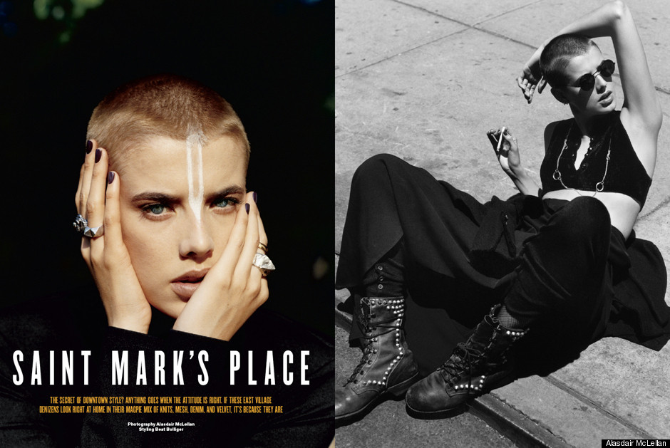 Agyness Deyn Eats Cheetos Goes Hare Krishna In V's New York Issue PHOTOS