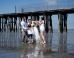 This Family Wore White For Their Portrait, Then Started A Mud Fight To Show Their True Colors