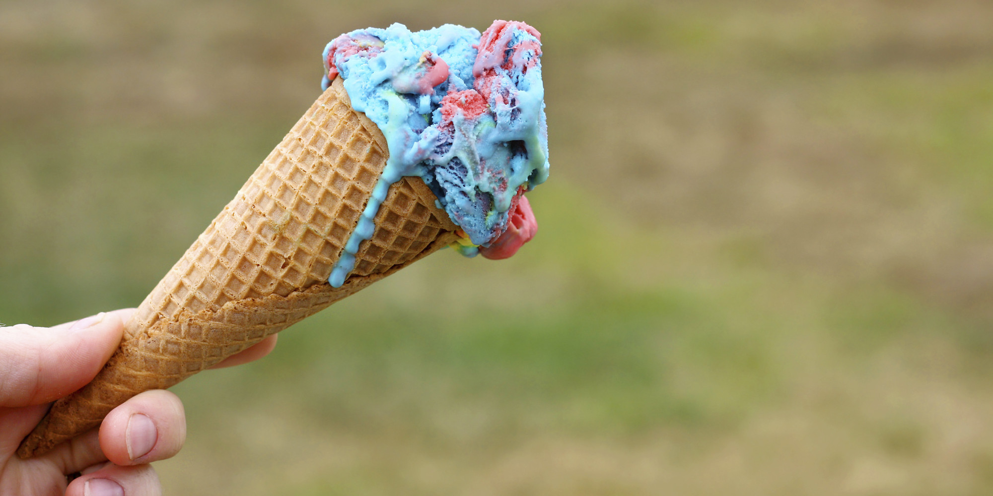 This Ice Cream Changes Color As You Lick It HuffPost