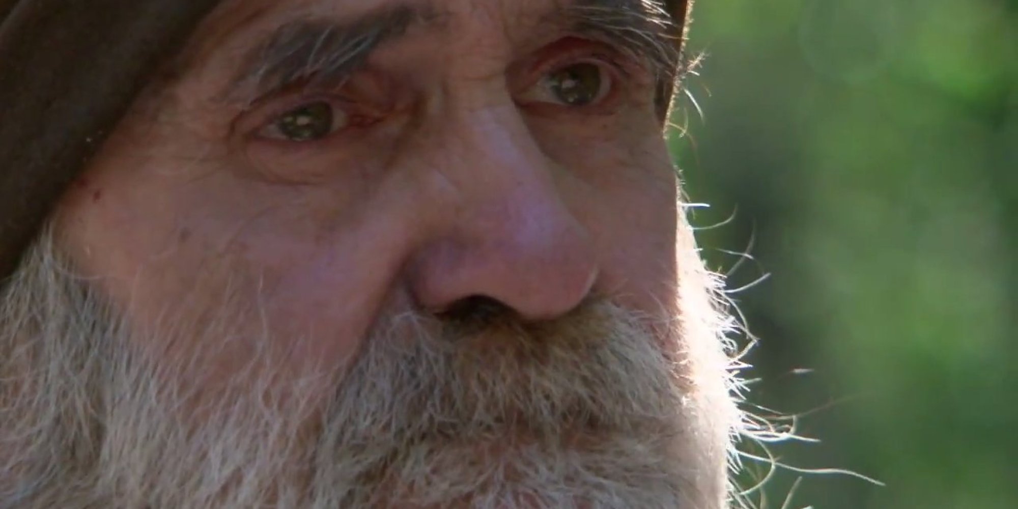 Homeless Man Tearfully Watches As Police Destroy His Shelter