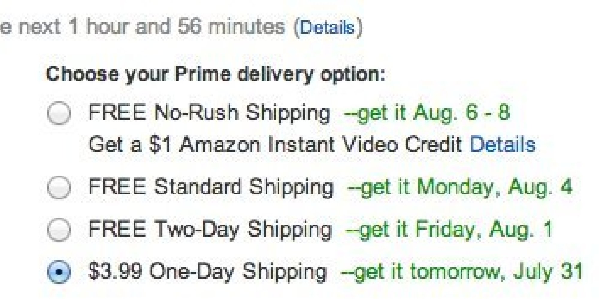 amazon-will-pay-you-1-to-choose-slow-shipping-huffpost