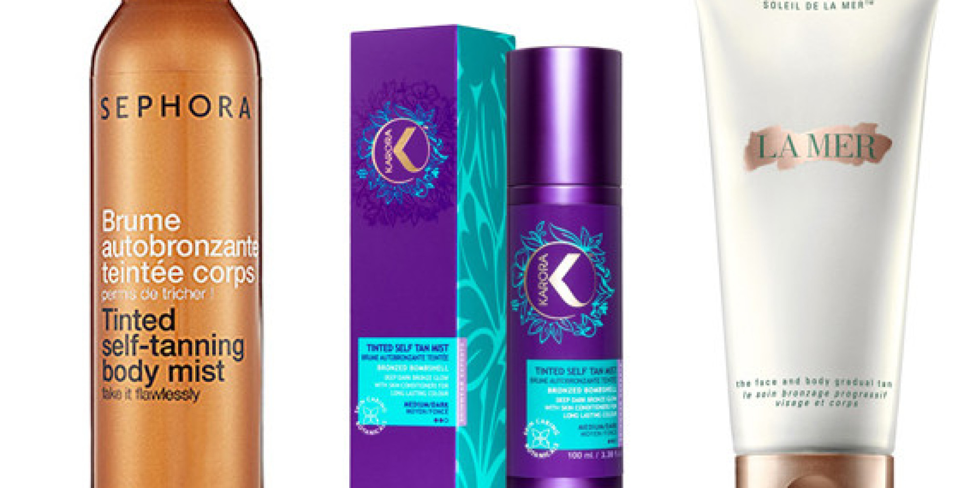 The Self Tanners With The Best Faux Glow In A Bottle The Huffington Post