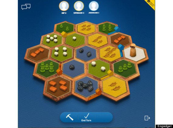 カタンの開拓者たちのネット版Catan Anytime