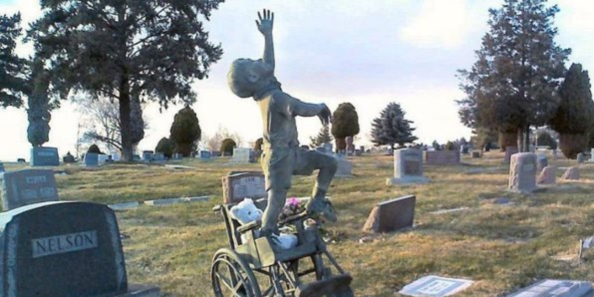 Tombstone That Dad Designed For Son Who Had Disabilities Captures Boy's