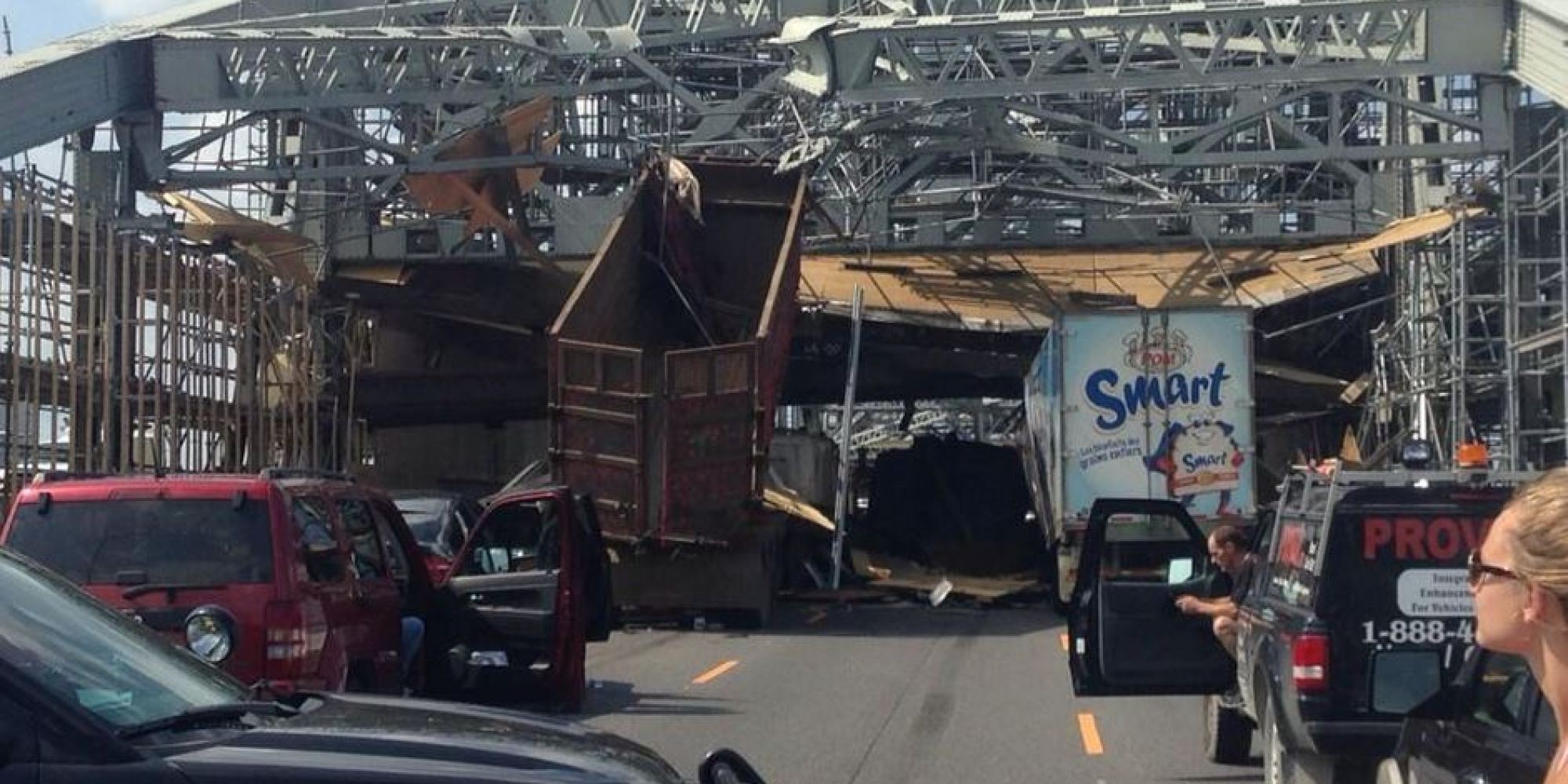 Burlington Skyway Crash Closes Bridge For Hours (PHOTOS) Huffington