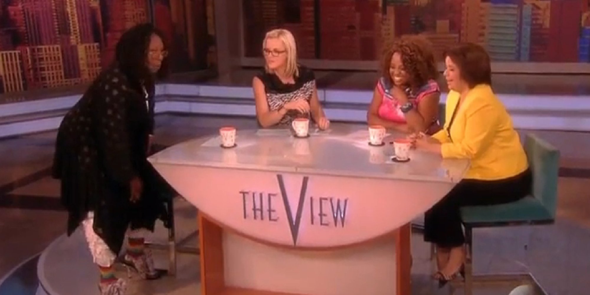 Whoopi Goldberg Shows Women How To Pee Standing Up