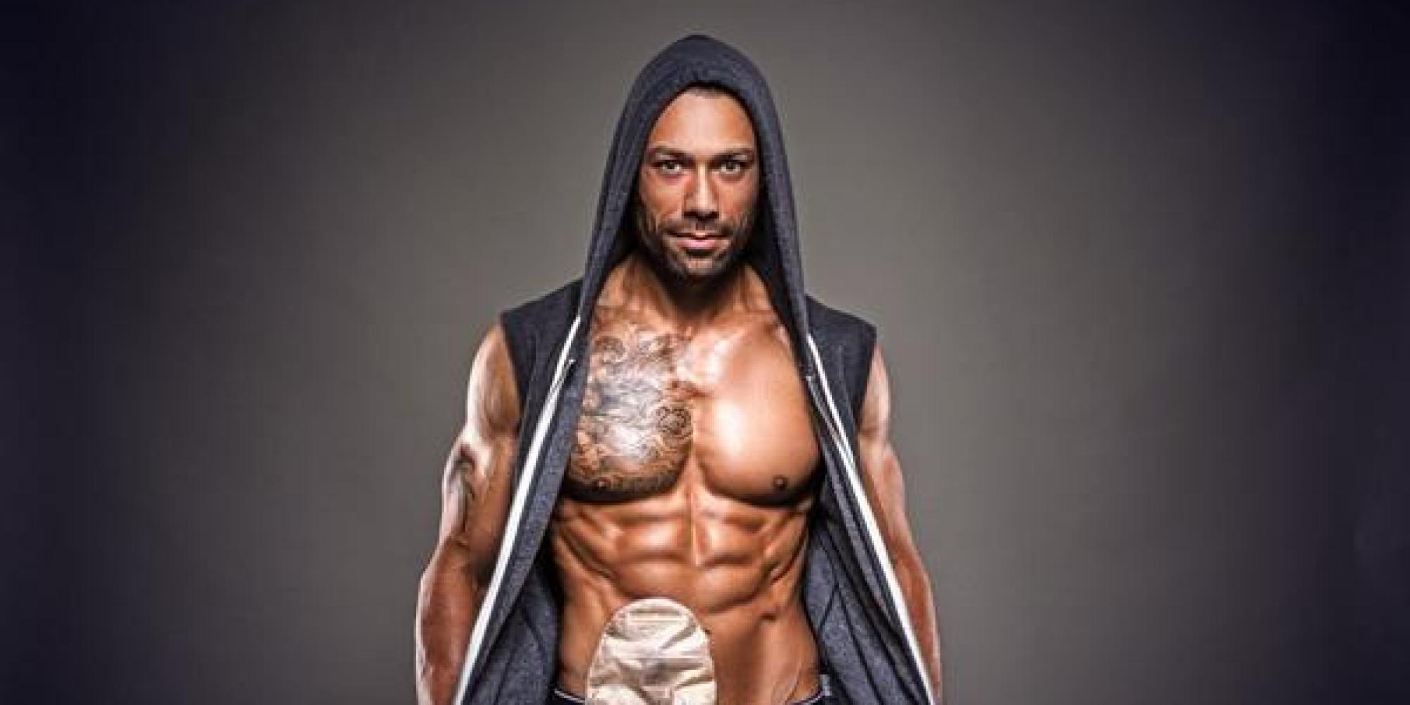 Male Bodybuilder Turned Model Poses With Colostomy Bag 