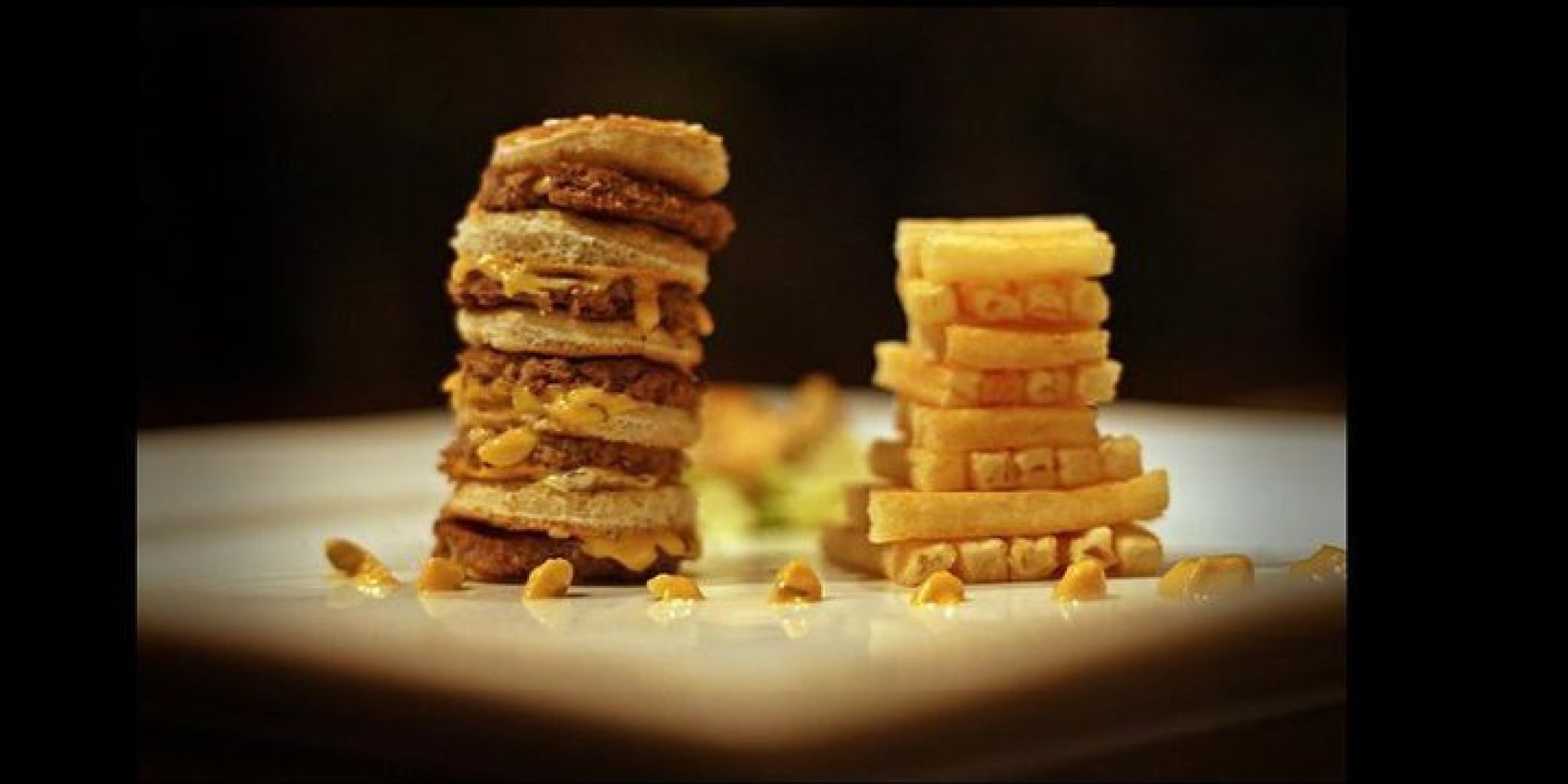 Two Friends Compete To Make The Fanciest, Schmanciest Meal Out Of A Big