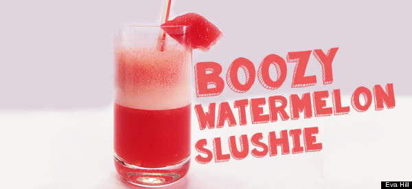 watermelon slushie