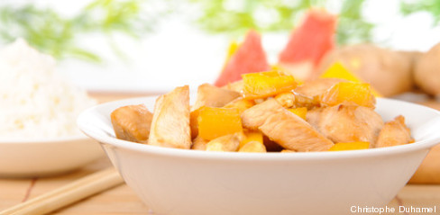 poulet mangue