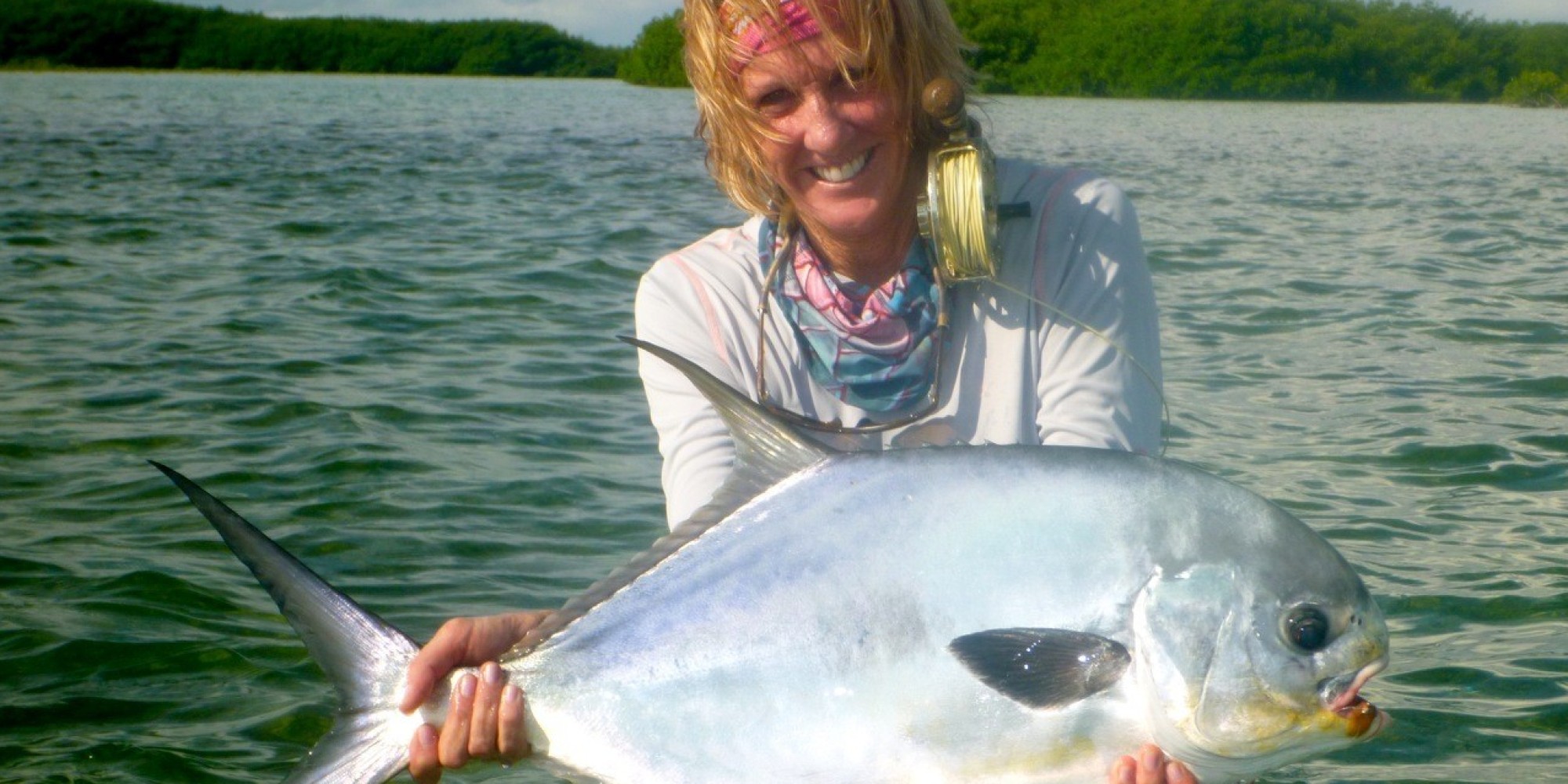 Registered Nurse Quits Her Job To Teach FlyFishing Off The Tropical