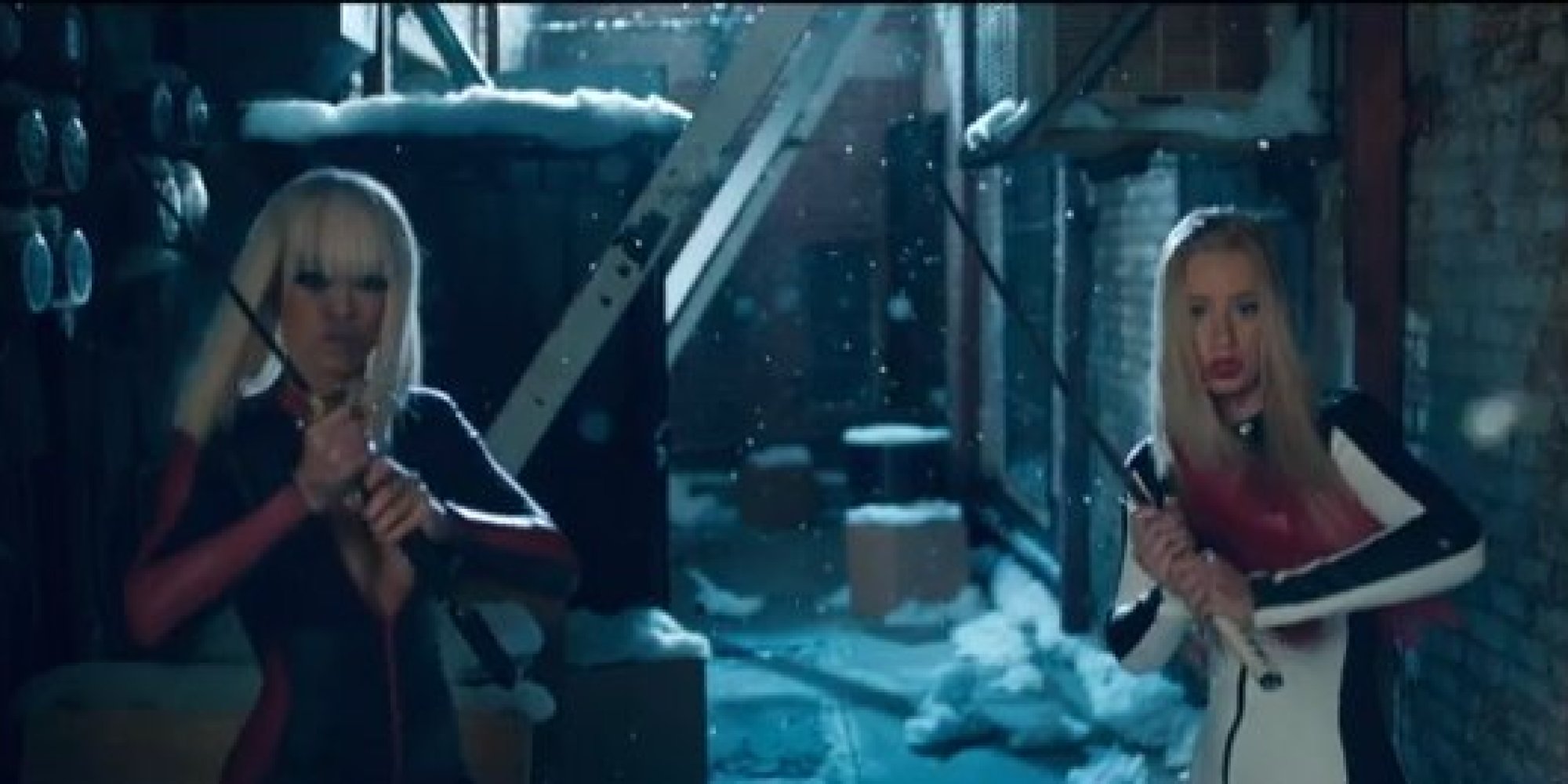 Black Widow Music Video Lets Rita Ora And Iggy Azalea Take On Kill Bill Huffpost