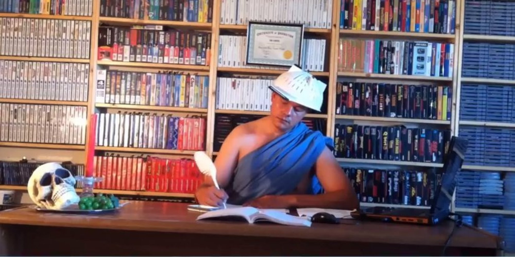 Pastafarian Argues Religious Right To Wear Colander In B.C. Driver's