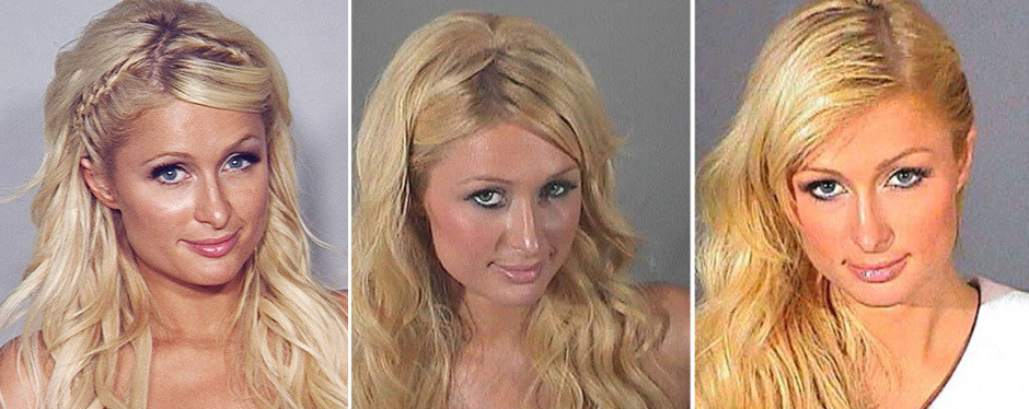 Hot Mess Celebrity BAMMAs of the Week (starting w/ Paris Hilton's 2nd Arrest 