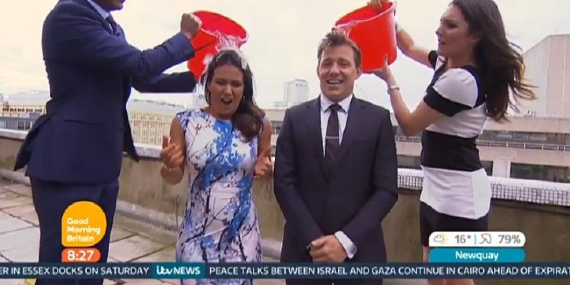 Ice Bucket Challenge Taylor Swift, David Beckham, Susanna Reid Lead