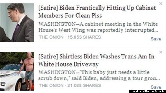 satire facebook