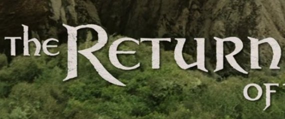 lotr title screen