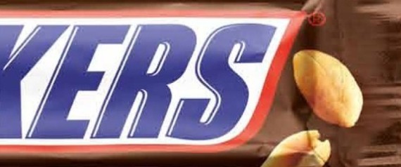 snickers product shot