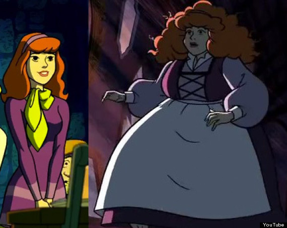 Daphne Cursed From Size 2 To Size 8 In New Scooby Doo Movie Huffpost 