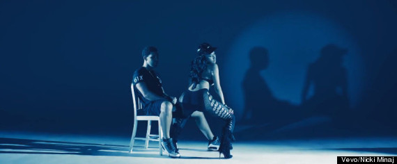 Nicki Minaj Anaconda Video Rapper Twerks Squirts Whipped Cream And Lap Dances Drake In Nsfw