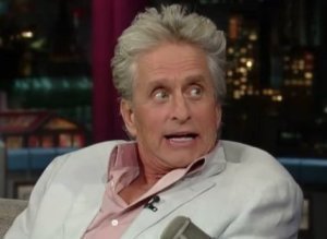Michael Douglas Cancer Letterman