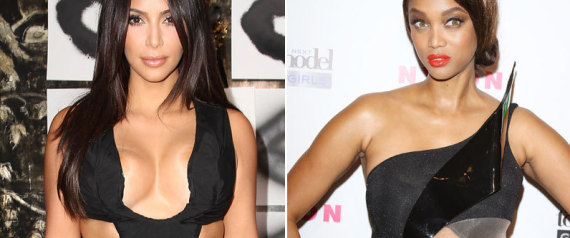 KIM KARDASHIAN TYRA BANKS