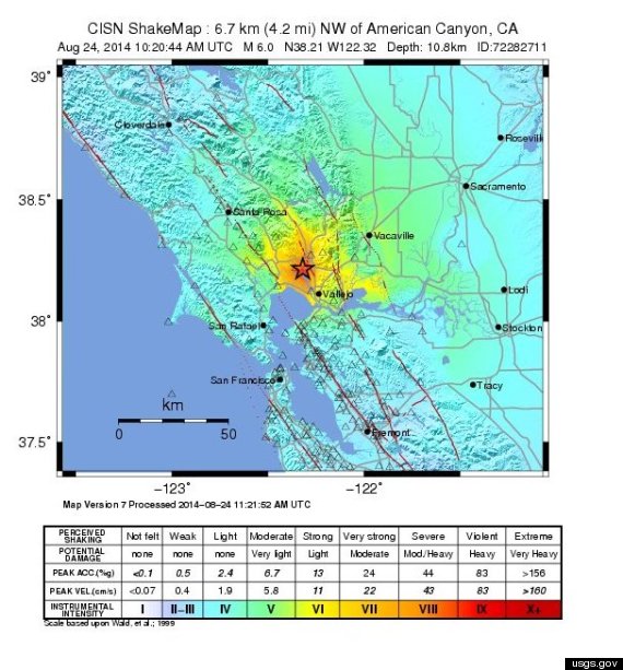 california earthquake