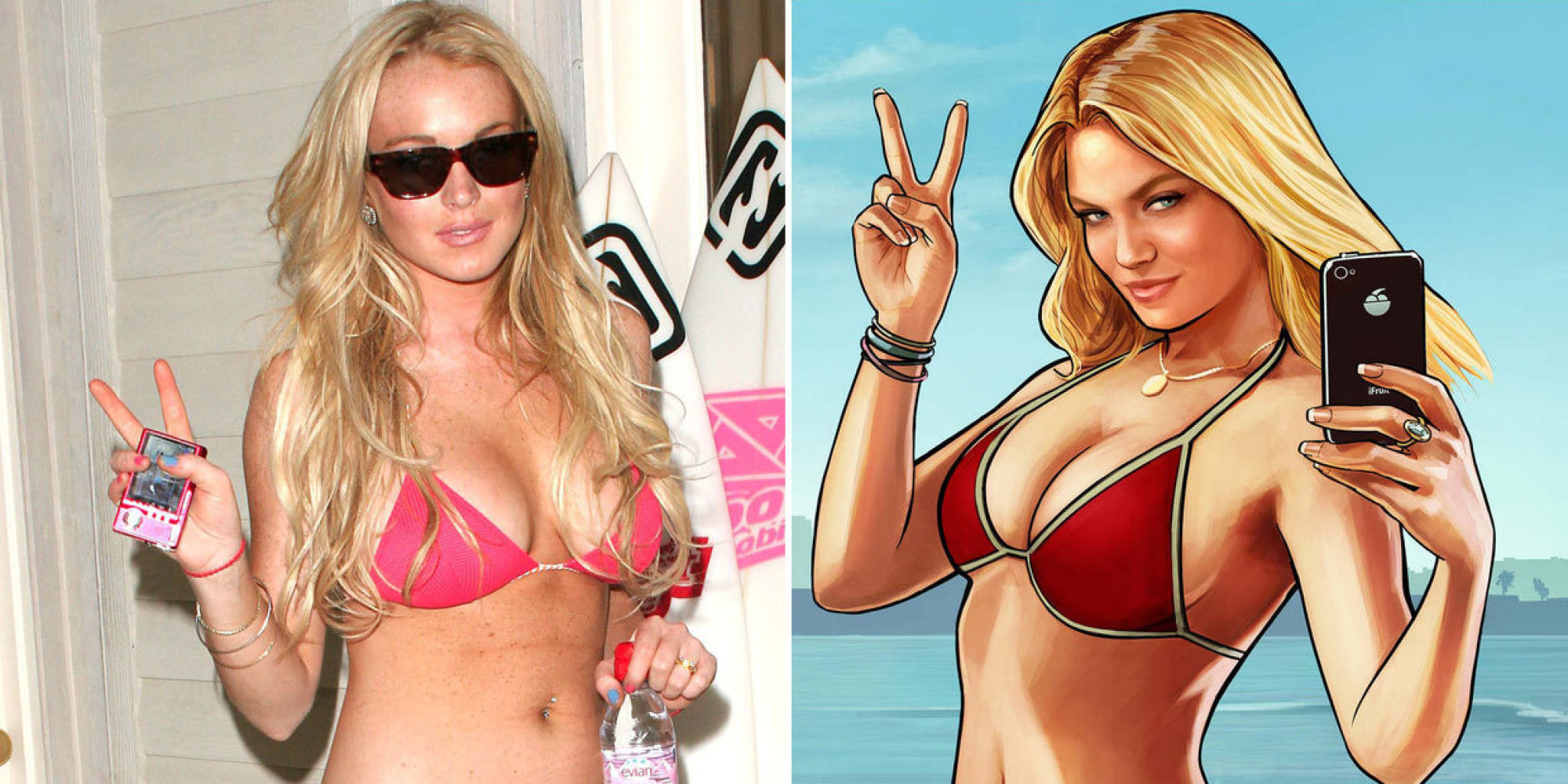 Gta V Lindsay Lohan Lawsuit Take Two Star Suing Them For Publicity Huffpost Uk