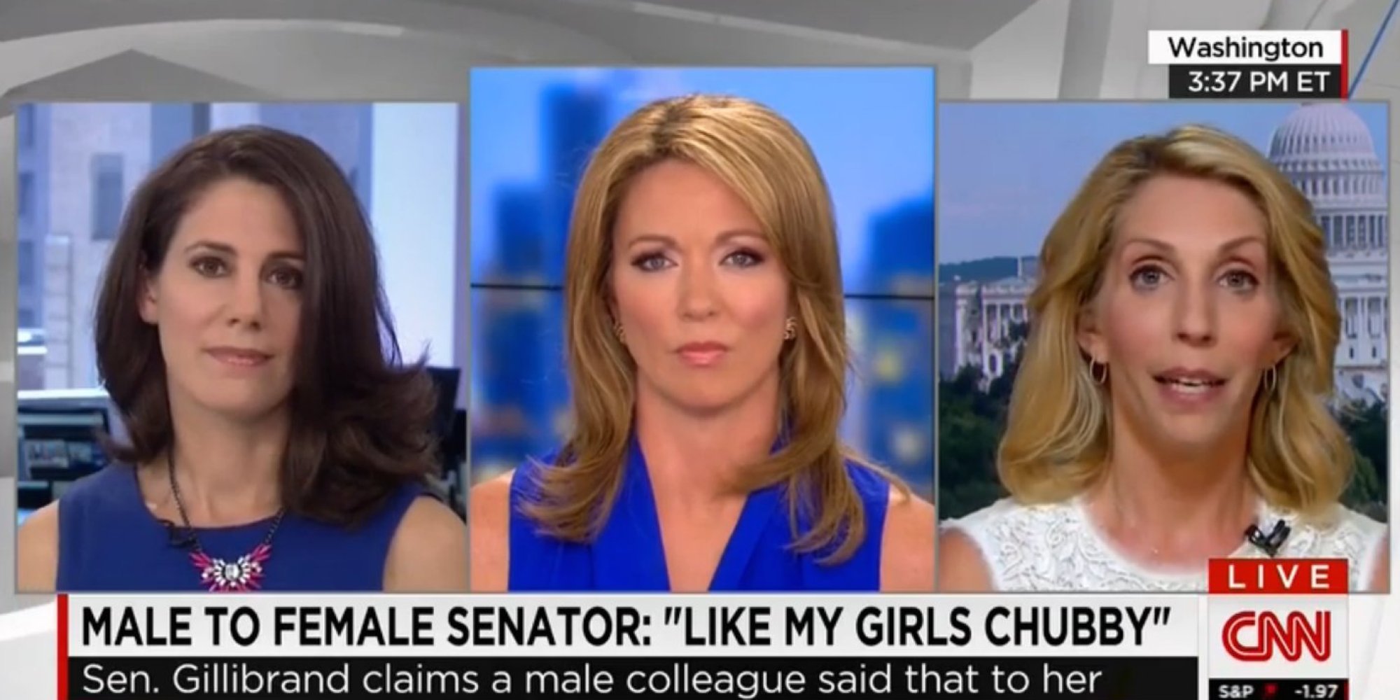 CNN's Dana Bash Reveals Male Senators Have Creepily Discussed Her Weight Too2000 x 1000