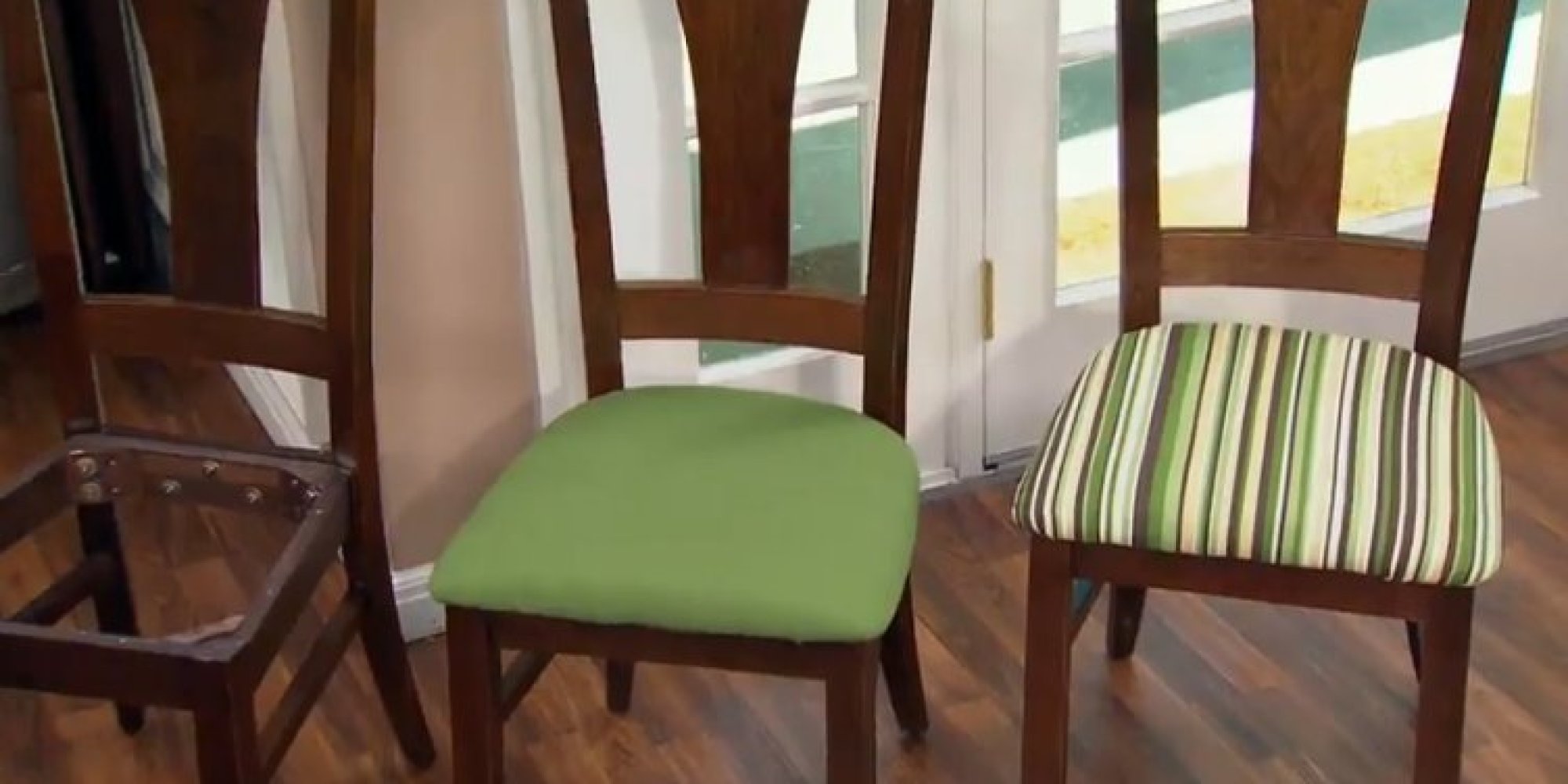 covering ugly dining room chairs