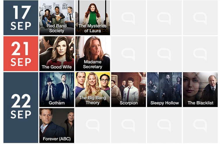estrenos series