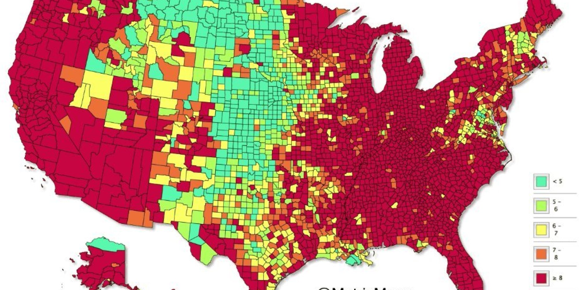 Unemployment Map Of United States United States Map