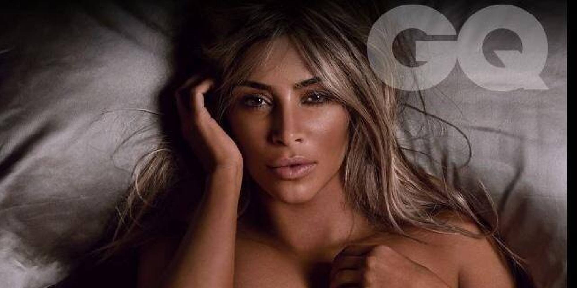 Kim Kardashian Goes Buck Naked For British GQ Magazine PHOTOS