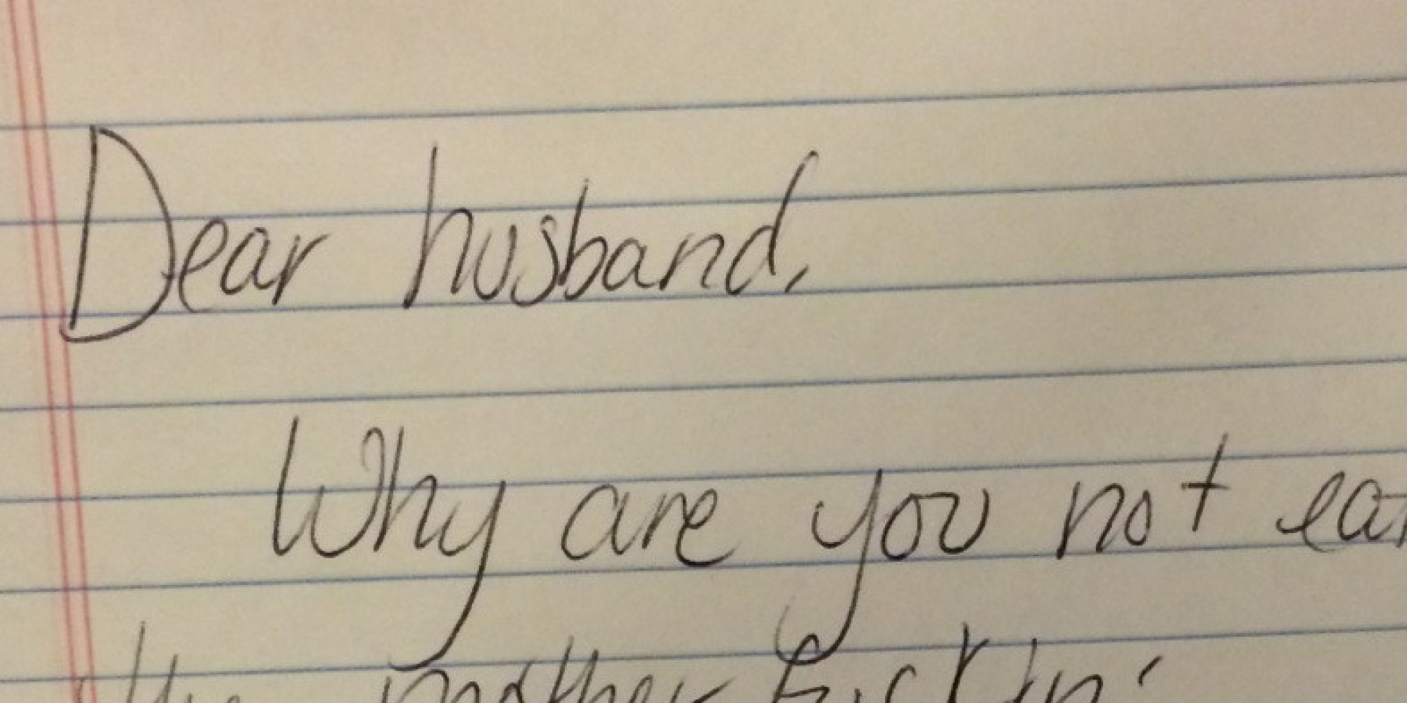 Love Notes From Husband And Wife Perfectly Capture What Married Romance Looks Like Huffpost 6325