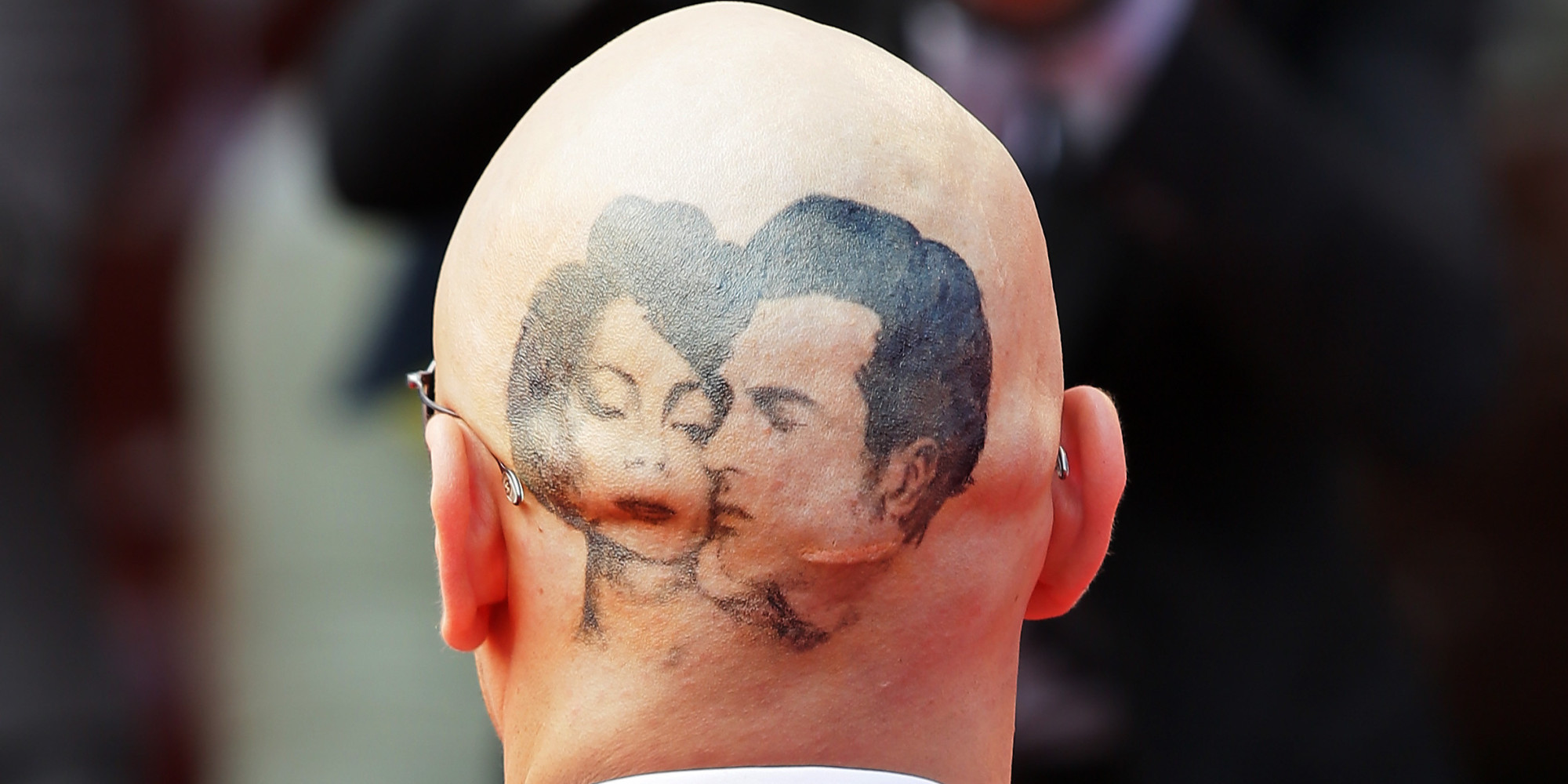 james franco sports shaved head elizabeth taylor tattoo james franco sports shaved head elizabeth taylor tattoo