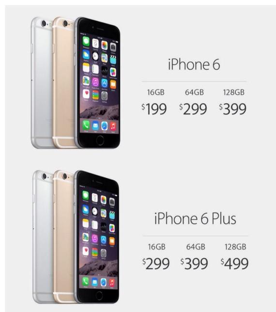 prix iphone 6 plus