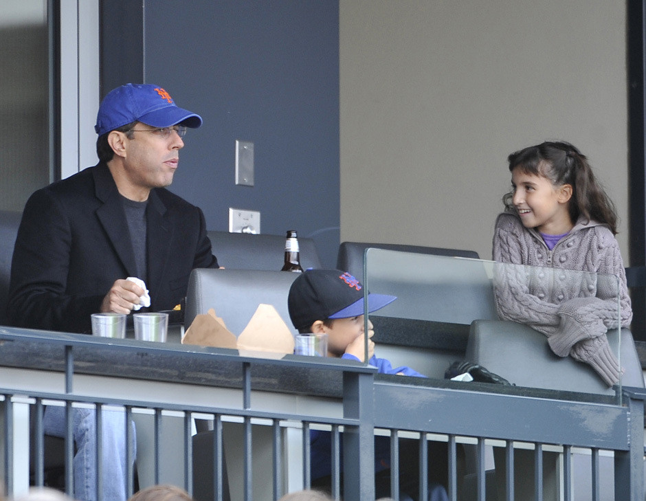 jerry seinfeld wife and kids. Jerry Seinfeld Brings His Kids