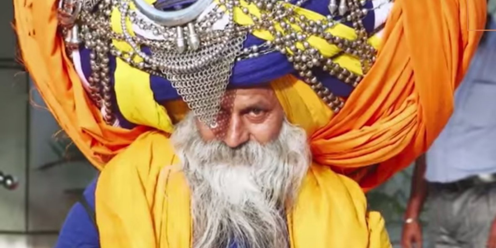 this-man-s-record-setting-turban-weighs-more-than-a-child-huffpost