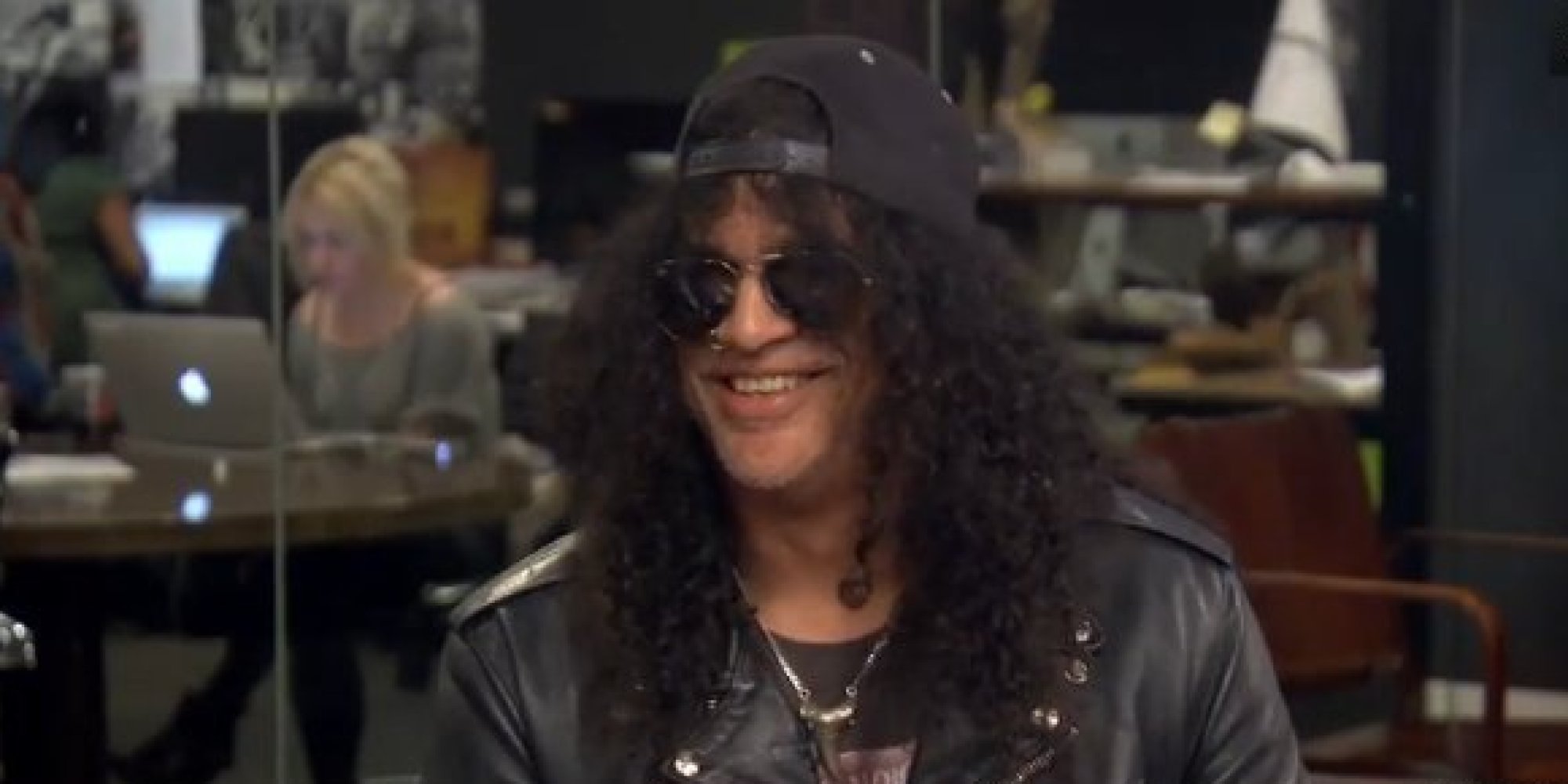 Former Guns N' Roses Lead Guitarist, Slash, Says He's A Total Pushover