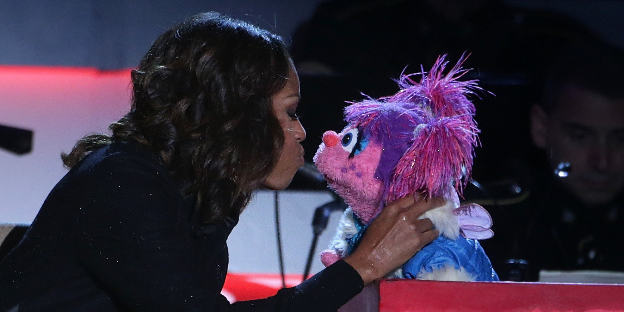 Grover And Abby Cadabby From Sesame Street Really Love Michelle Obama